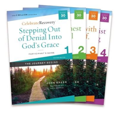 Cover for John Baker · Celebrate Recovery Updated Participant's Guide Set, Volumes 1-4: A Recovery Program Based on Eight Principles from the Beatitudes - Celebrate Recovery (Paperback Book) (2021)