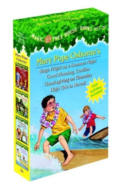 Cover for Mary Pope Osborne · Magic Tree House Books 25-28 Boxed Set - Magic Tree House (Paperback Book) (2016)