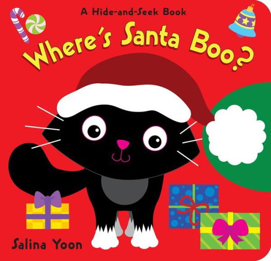 Cover for Salina Yoon · Where's Santa Boo? (Board book) (2018)