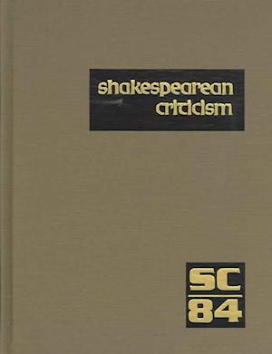 Cover for Michelle Lee · Sc Volume 84 Shakespearean Criticism (Shakespearean Criticism (Gale Res)) (Hardcover Book) (2004)