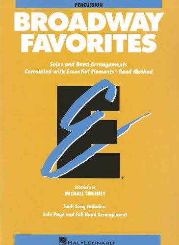 Cover for Michael Sweeney · Broadway Favorites           Percussion                   Essential Elements Band (Paperback Book) (1998)