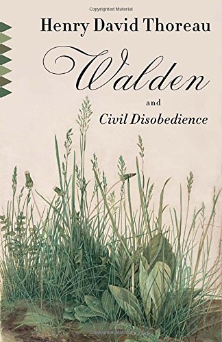 Cover for Henry David Thoreau · Walden &amp; Civil Disobedience - Vintage Classics (Paperback Bog) (2014)
