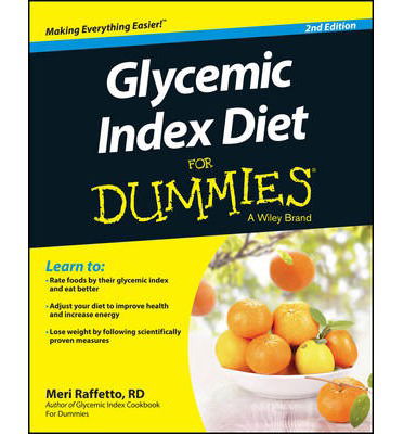 Cover for Raffetto, Meri (Real Living Nutrition Services (reallivingnutrition.com)) · Glycemic Index Diet For Dummies (Paperback Book) (2014)