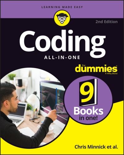 Cover for Chris Minnick · Coding All-in-One For Dummies (Pocketbok) (2022)