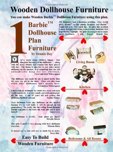 Barbie Dollhouse Plan Furniture - Dennis Day - Books - Lulu.com - 9781435714564 - March 26, 2008
