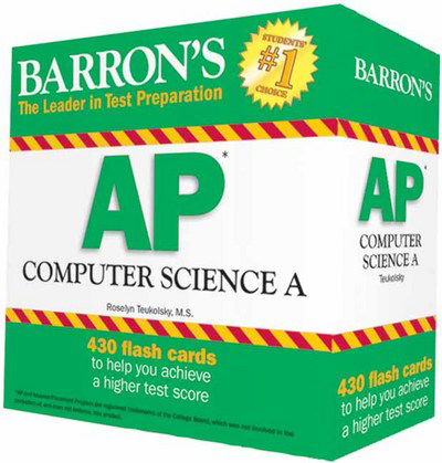 Cover for Roselyn Teukolsky · AP Computer Science A Flash Cards (Flashcards) (2018)