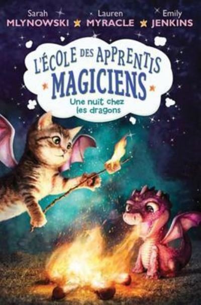 Cover for Lauren Myracle · L' Ecole Des Apprentis Magiciens: N Degrees4 - Une Nuit Chez Les Dragons (Paperback Book) (2018)