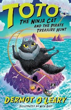 Cover for Dermot O’Leary · Toto the Ninja Cat and the Pirate Treasure Hunt: Book 6 - Toto (Paperback Book) (2025)