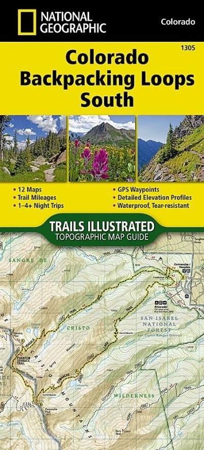 Colorado Backpack Loops South - National Geographic - Bøger - National Geographic Maps - 9781566957564 - 16. april 2018