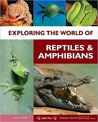 Cover for Jen Green · Exploring the World of Reptiles and Amphibians (Hardcover Book) (2009)