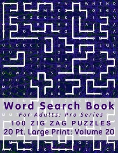 Cover for Mark English · Word Search Book For Adults (Paperback Book) (2019)