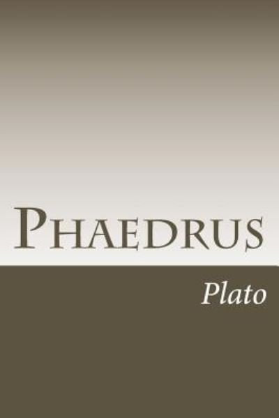 Cover for Plato · Phaedrus (Taschenbuch) (2018)