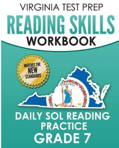 Cover for V Hawas · Virginia Test Prep Reading Skills Workbook Daily Sol Reading Practice Grade 7 (Paperback Book) (2018)