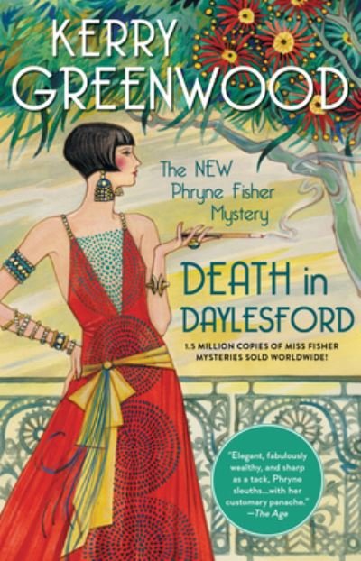 Cover for Kerry Greenwood · Death in Daylesford (Hardcover bog) (2021)