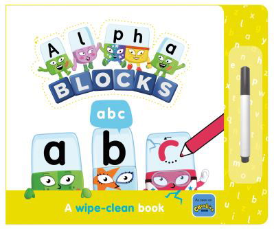 Cover for Alphablocks · Alphablocks ABC: A Wipe-Clean Book - Numberblock Wipe Clean Titles (Board book) (2021)