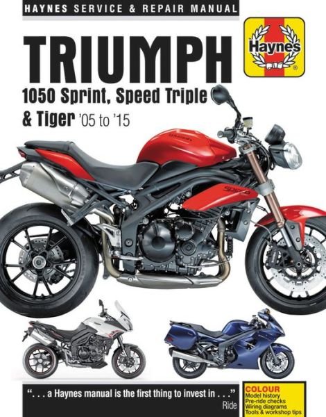 Triumph 1050 Sprint, Speed Triple & Tiger (05 - 15) - Phil Mather - Kirjat - Haynes Publishing Group - 9781785213564 - torstai 20. lokakuuta 2016