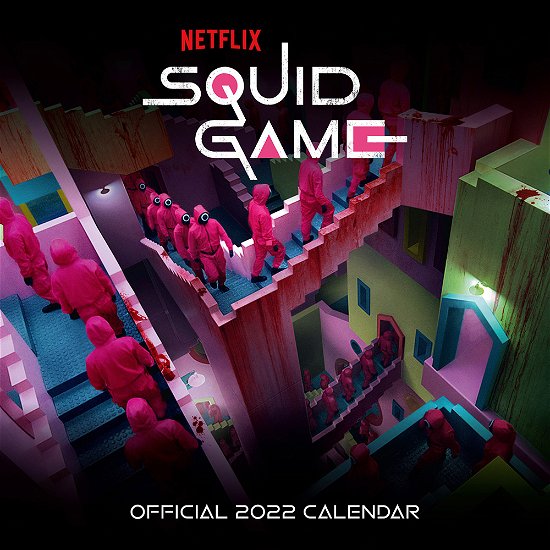 Cover for Kalender · Official Squid Game 2022 Calendar - Square Format Wall Calendar (Kalender) (2021)