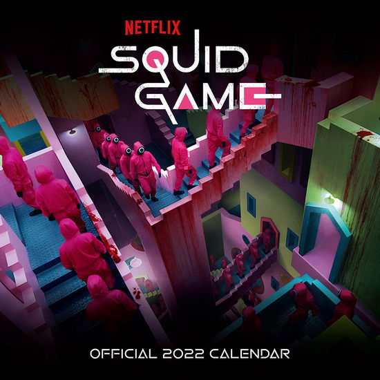 Official Squid Game 2022 Calendar - Square Format Wall Calendar - Kalender - Merchandise - Danilo Promotions Limited - 9781801225564 - 11. November 2021