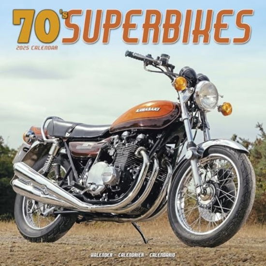 70'S Superbikes Calendar 2025 Square Motorbike Wall Calendar - 16 Month (Calendar) (2024)