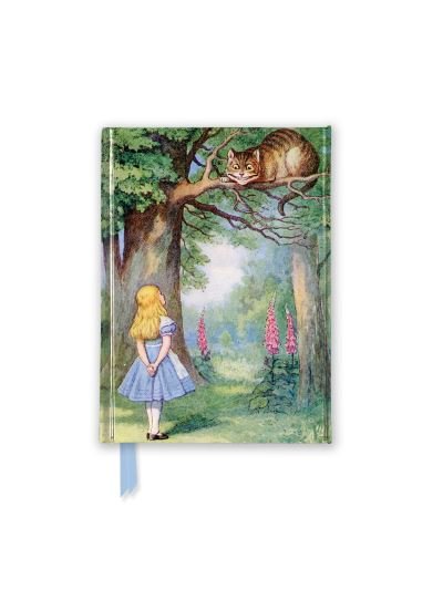 Cover for Flame Tree Studio · John Tenniel: Alice and the Cheshire Cat (Foiled Pocket Journal) - Flame Tree Pocket Notebooks (Schreibwaren) (2022)