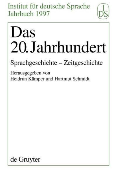 Cover for Das 20. Jahrhundert (Hardcover Book) (1998)