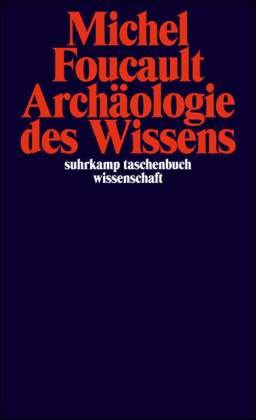 Cover for Michel Foucault · Suhrk.TB.Wi.0356 Foucault.Archäologie (Bok)