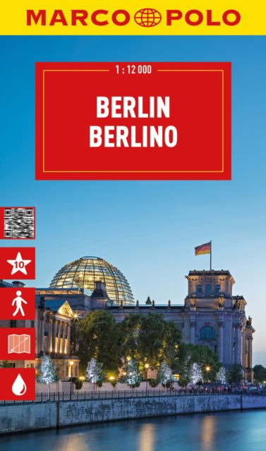 Cover for Marco Polo · Berlin Marco Polo City Map: Pocket size,detailed map of Berlin - Marco Polo Maps (Landkarten) (2025)