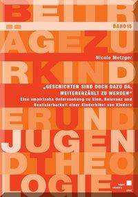 Cover for Metzger · &quot;Geschichten sind doch dazu da, (Book)