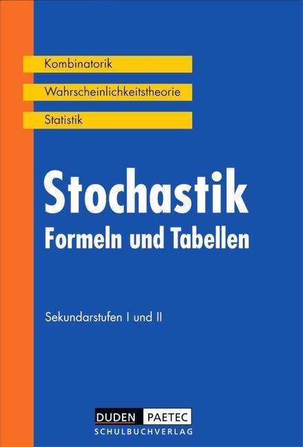 Cover for Karlheinz Weber · Stochastik,Formeln und Tabellen.RSR (Book)