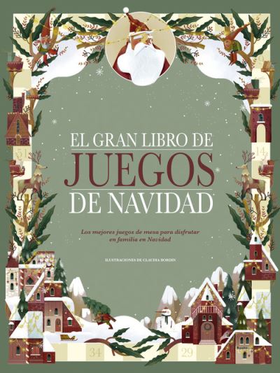 Cover for Claudia Bordin · El gran libro de juegos de Navidad (Paperback Book) (2020)