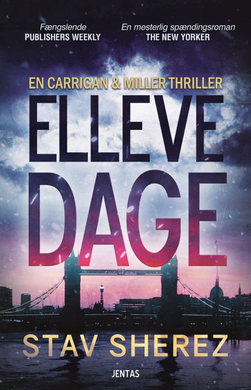 Cover for Stav Sherez · Carrigan &amp; Miller #2: Elleve dage, CD (CD) [1. udgave] (2021)