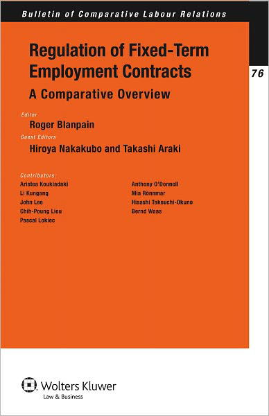 Takashi Araki · Regulation of Fixed-Term Employment Contracts: A Comparative Overview (Paperback Book) [Reprint edition] (2010)