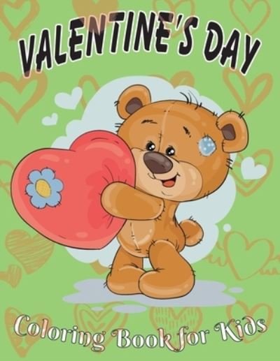 Cover for Obeezon · Valentine's Day Coloring Book for Kids (Paperback Book) (2021)