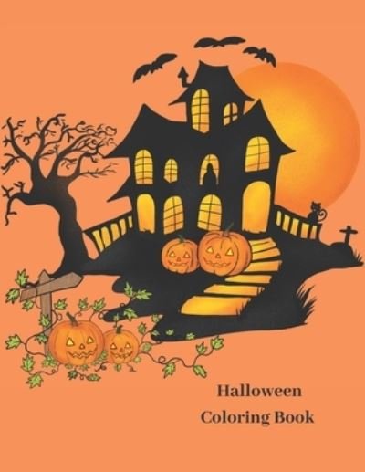 Cover for Bejman · Halloween Coloring Book: Notebook/ Diary/ Journal/ Halloween Coloring Pages for Kids (Paperback Book) (2020)