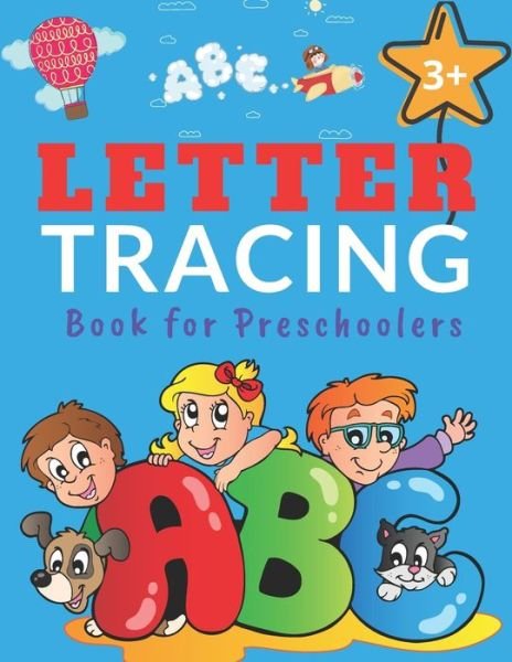 Cover for Blu Volta Lettering · Letter Tracing Book for Preschoolers (Pocketbok) (2020)