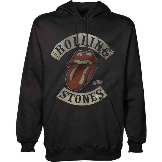 Cover for The Rolling Stones · The Rolling Stones Unisex Pullover Hoodie: 1978 Tour (Black) (Hoodie)