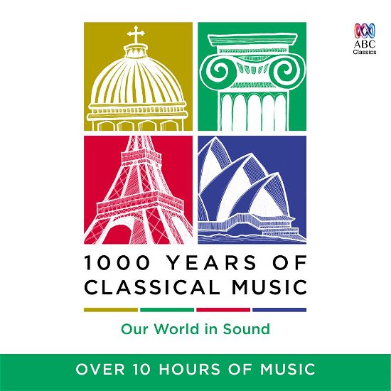 Cover for 1000 Years of Classical Music / Various · 1000 Years Of Classical Music (CD) [Box set] (2017)