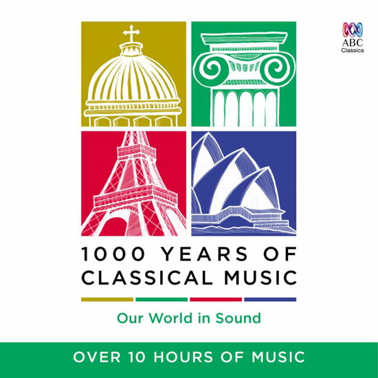 Cover for 1000 Years Of Classical Music (CD) [Box set] (2017)