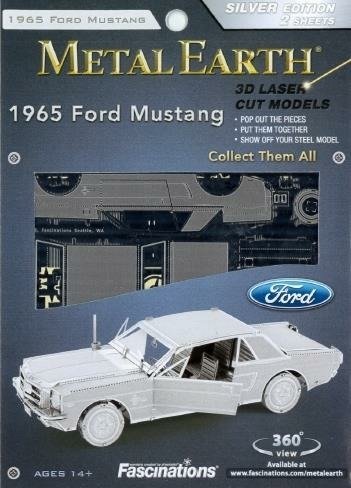 Cover for Speelgoed | Puzzels · Metal Earth 1965 Ford Mustang Coupe (MERCH)