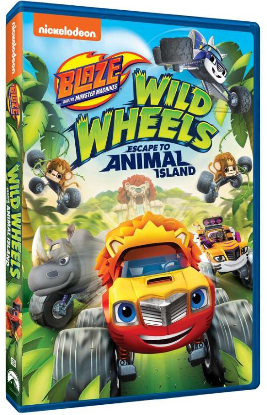 Cover for Blaze &amp; the Monster Machines: Wild Wheels Escape (DVD) (2017)