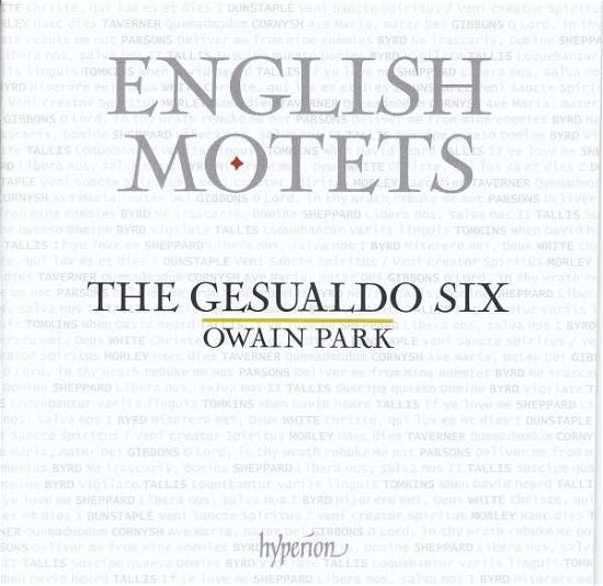 Cover for Gesualdo Six / Park · English Motets (CD) (2018)
