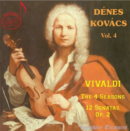 Cover for Denes Kovacs · Denes Kovacs, Vol. 4: Vivaldi (CD) (2021)