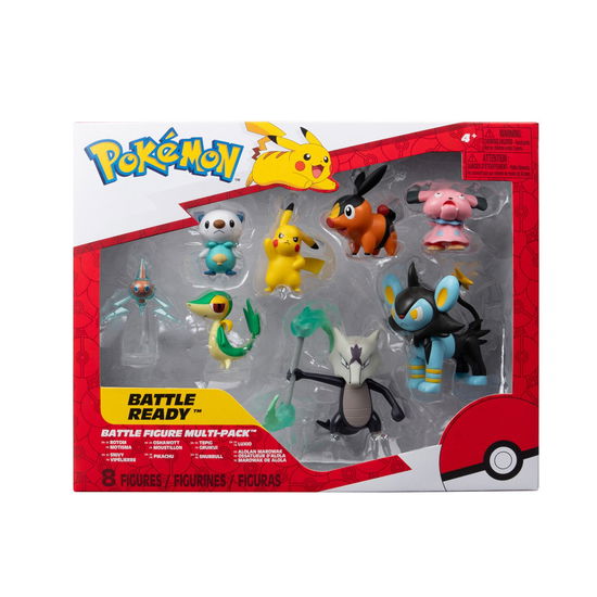 Cover for Pokemon · Battle Figure 8 Pk (pkw3615) (Legetøj)