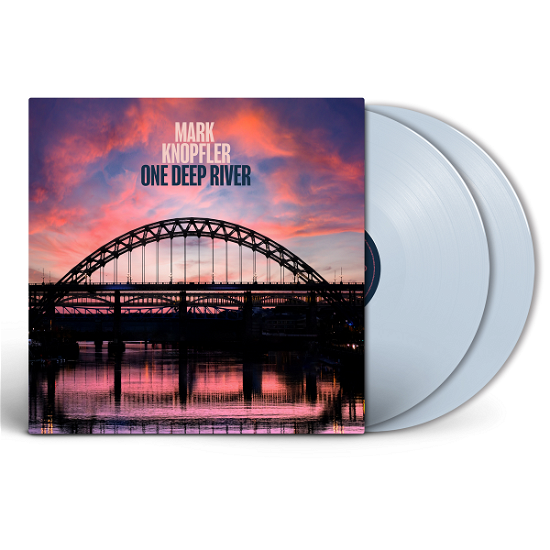 Cover for Mark Knopfler · One Deep River (LP) [Limited Baby Blue Vinyl edition] (2024)