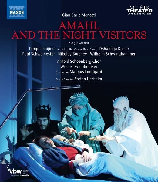 Cover for Wiener Symphoniker &amp; Dshamilja Kaiser · Menotti: Amahl And The Night Visitors (Blu-ray) (2023)