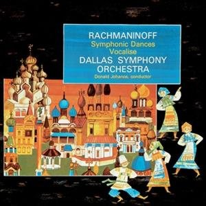 Cover for S. Rachmaninov · Symphonic Dances &amp; Vocalise (CD) (1990)