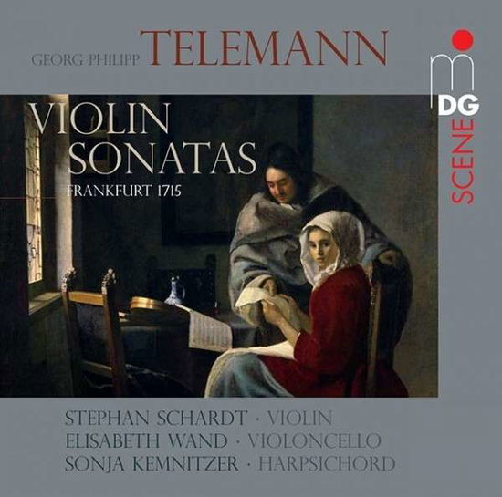 Cover for Schardt, Stephan / Wand, Elisabeth / Kemnitzer, Sonja · Frankfurt Sonatas 1715 MDG Klassisk (SACD) (2014)