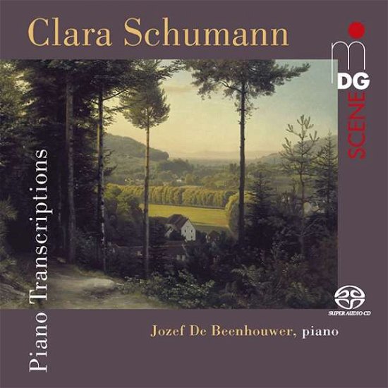 Cover for Jozef De Beenhouwer · Clara Schumann: Piano Transcriptions (CD) (2021)