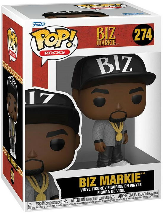 Biz Markie - Funko Pop! Rocks: - Fanituote - Funko - 0889698640565 - torstai 18. elokuuta 2022