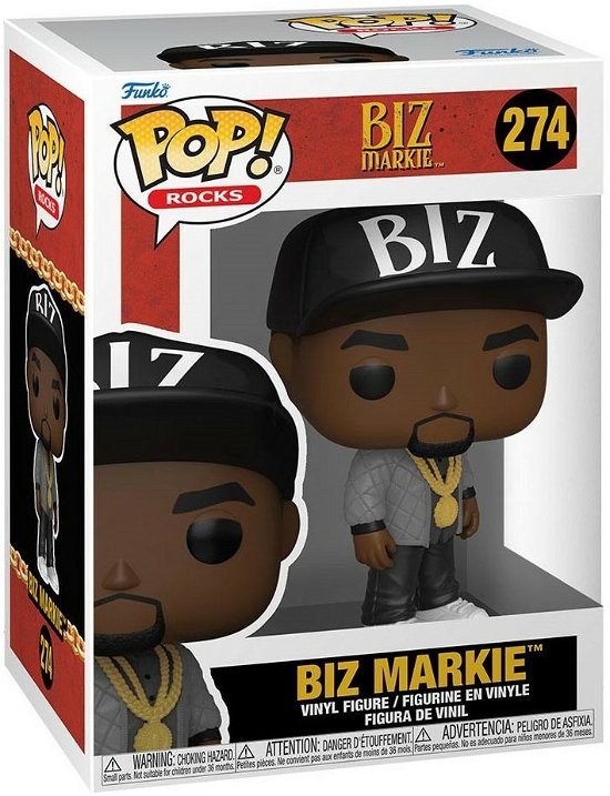 Biz Markie - Funko Pop! Rocks: - Merchandise - Funko - 0889698640565 - September 28, 2022
